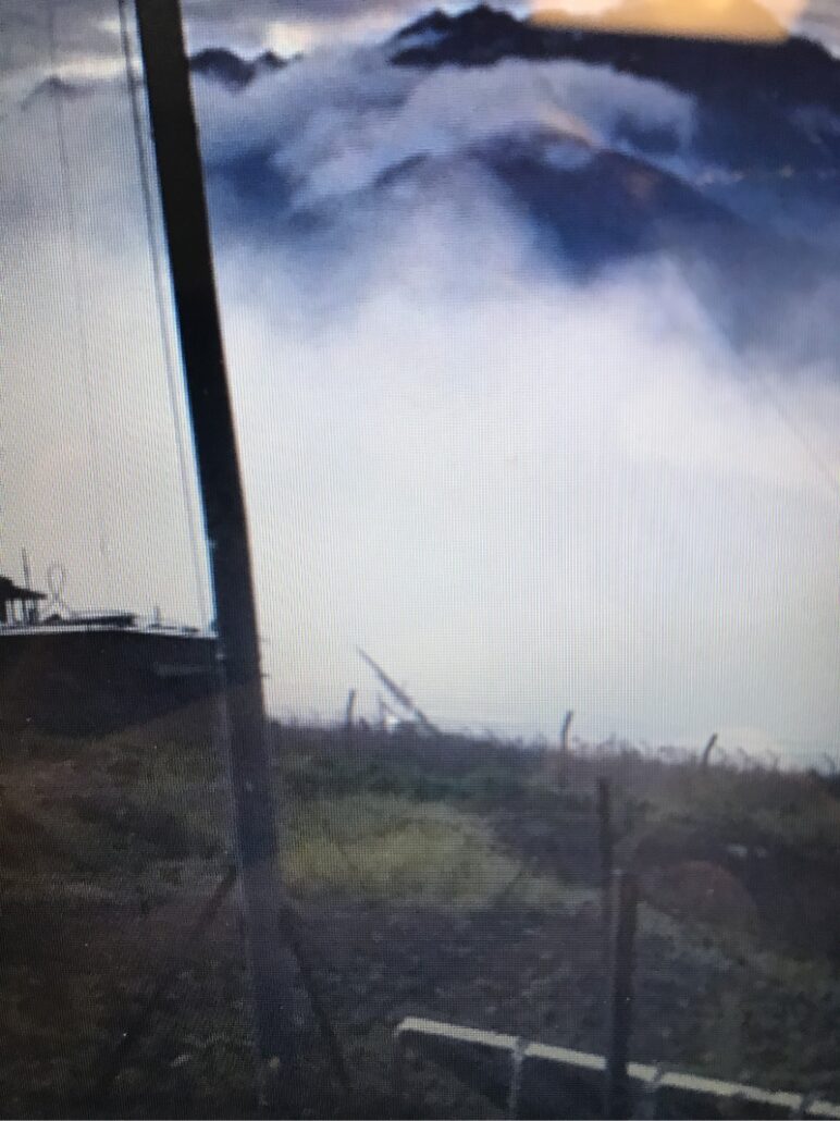 This is a picture of the plane crash that forced us to stay in Simikot. You can see the plane just before the crash in the middle of the picture. It’s left wing hit the runway, causing it to spin sideways into the weeds on the right of the runway.